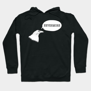 Nevermore (White) Hoodie